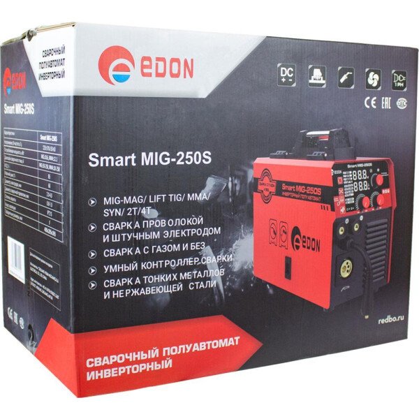 Сварочный аппарат Edon Smart MIG-250S Сварочный аппарат Edon Smart MIG-250S