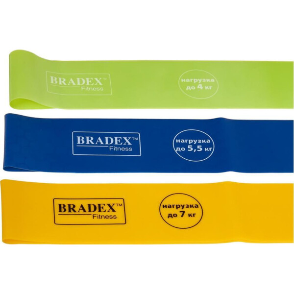 Набор фитнес резинок Bradex SF 0321 Набор фитнес резинок Bradex SF 0321