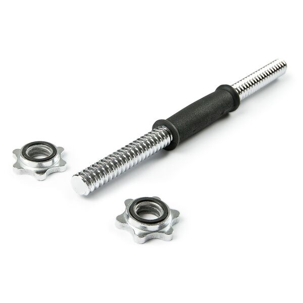 Гриф для штанги Atlas Sport Dumbbell bar 25*350 (резиновая ручка) Гриф для штанги Atlas Sport Dumbbell bar 25*350 (резиновая ручка)