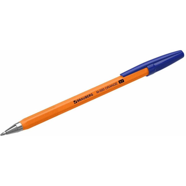 Ручки шариковые Brauberg M-500 Orange, узел 0,7мм, линия 0,35мм, набор 4 шт (143950) синие Ручки шариковые Brauberg M-500 Orange, узел 0,7мм, линия 0,35мм, набор 4 шт (143950) синие