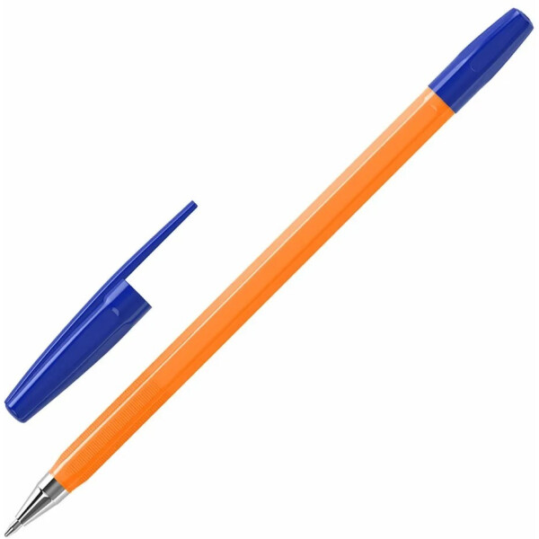 Ручки шариковые Brauberg M-500 Orange, узел 0,7мм, линия 0,35мм, набор 4 шт (143950) синие Ручки шариковые Brauberg M-500 Orange, узел 0,7мм, линия 0,35мм, набор 4 шт (143950) синие