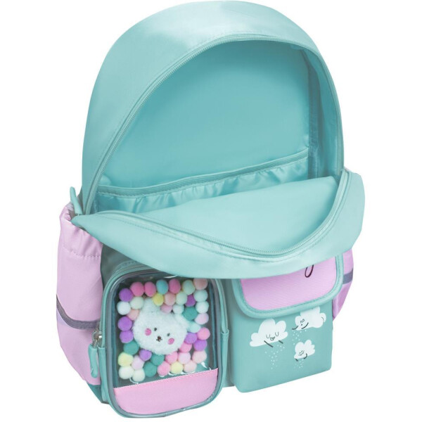 Рюкзак BRAUBERG PASTEL Funny clouds 271421 Рюкзак BRAUBERG PASTEL Funny clouds 271421