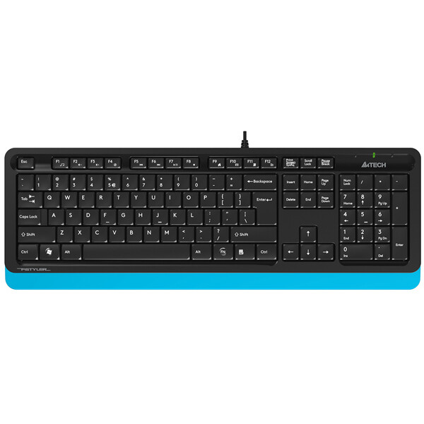 Клавиатура A4Tech Fstyler FK10 (черный/синий)