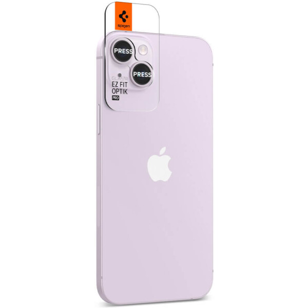 Защитное стекло Spigen Optik Pro TR EZ Fit Lens Protector для iPhone 14/14 Plus AGL05603 (2шт) Защитное стекло Spigen Optik Pro TR EZ Fit Lens Protector для iPhone 14/14 Plus AGL05603 (2шт)