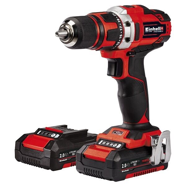 

Шуруповерты, гайковерты Einhell, Дрель-шуруповерт Einhell TE-CD 18/40 Li (4513910) с 2-мя АКБ