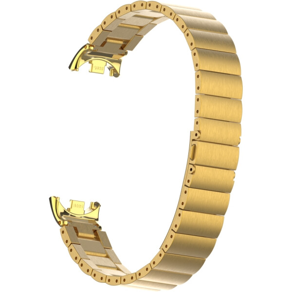 Ремешок Bingo Stainless Strips для XIAOMI Mi Band 8 (золотистый) Ремешок Bingo Stainless Strips для XIAOMI Mi Band 8 (золотистый)