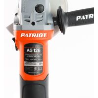 Машина углошлифовальная PATRIOT AG126 Машина углошлифовальная PATRIOT AG126