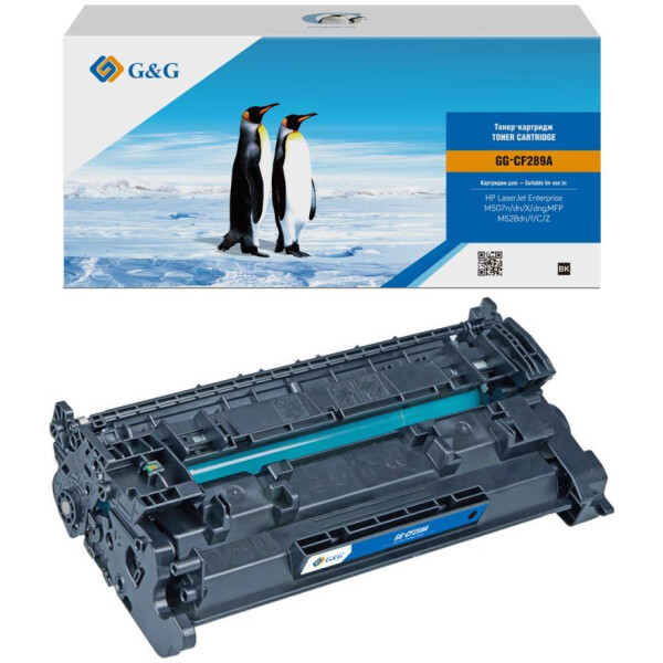 Картридж лазерный G&G GG-CF289A черный (5000стр.) для HP LJ M507/MFP M528