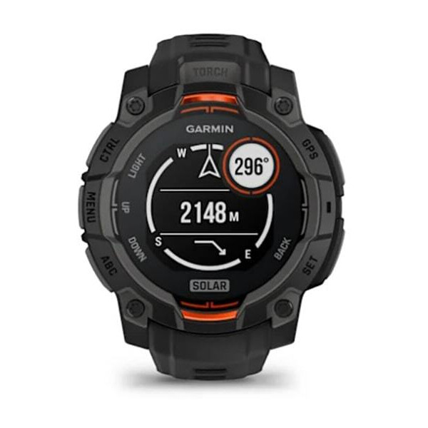 Умные часы Garmin Instinct 3 Solar 45 мм (черный) Умные часы Garmin Instinct 3 Solar 45 мм (черный)