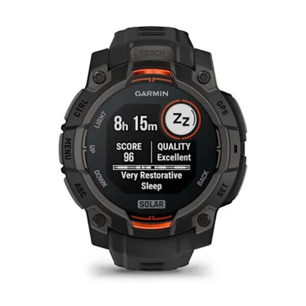 Умные часы Garmin Instinct 3 Solar 45 мм (черный) Умные часы Garmin Instinct 3 Solar 45 мм (черный)