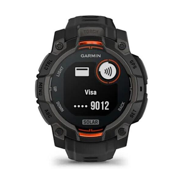 Умные часы Garmin Instinct 3 Solar 45 мм (черный) Умные часы Garmin Instinct 3 Solar 45 мм (черный)