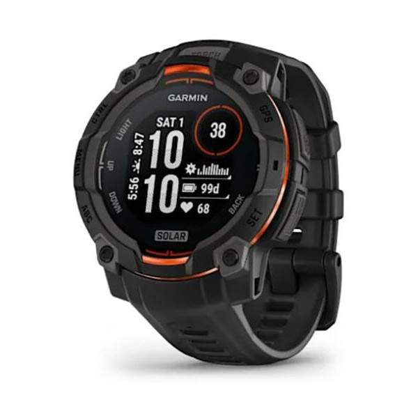 Умные часы Garmin Instinct 3 Solar 45 мм (черный) Умные часы Garmin Instinct 3 Solar 45 мм (черный)