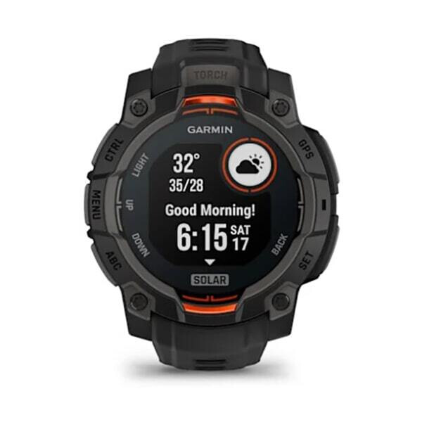 Умные часы Garmin Instinct 3 Solar 45 мм (черный) Умные часы Garmin Instinct 3 Solar 45 мм (черный)
