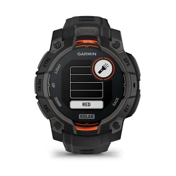 Умные часы Garmin Instinct 3 Solar 45 мм (черный) Умные часы Garmin Instinct 3 Solar 45 мм (черный)