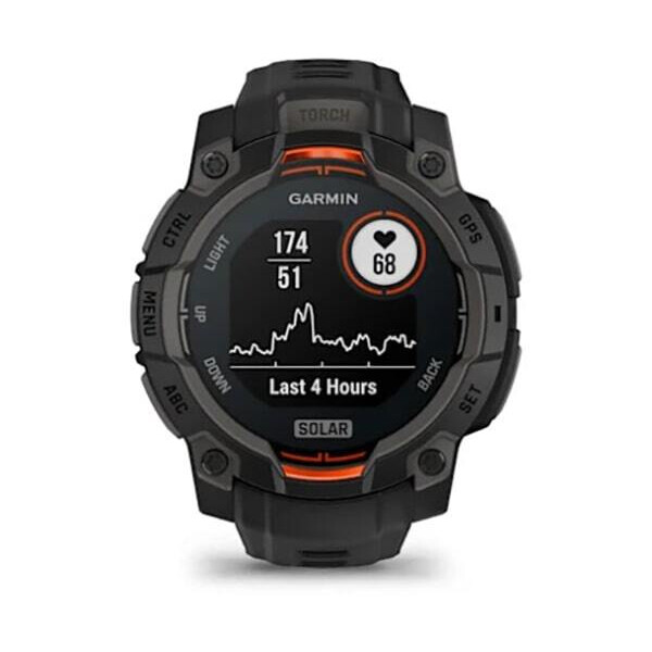 Умные часы Garmin Instinct 3 Solar 45 мм (черный) Умные часы Garmin Instinct 3 Solar 45 мм (черный)