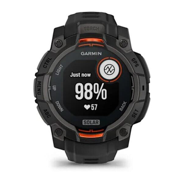 Умные часы Garmin Instinct 3 Solar 45 мм (черный) Умные часы Garmin Instinct 3 Solar 45 мм (черный)