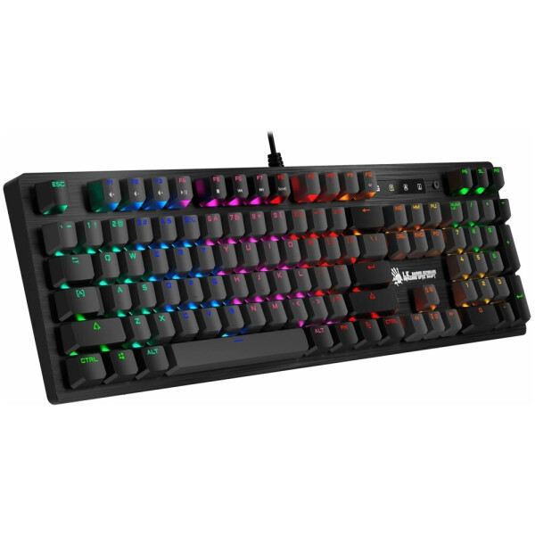 

Клавиатуры A4TECH, Клавиатура A4TECH BLOODY B820R USB Dual Color черный/серый